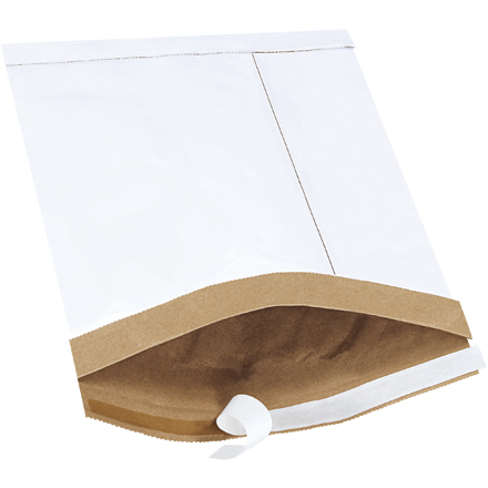 8 <span class='fraction'>1/2</span> x 12" White #2 Self-Seal Padded Mailers