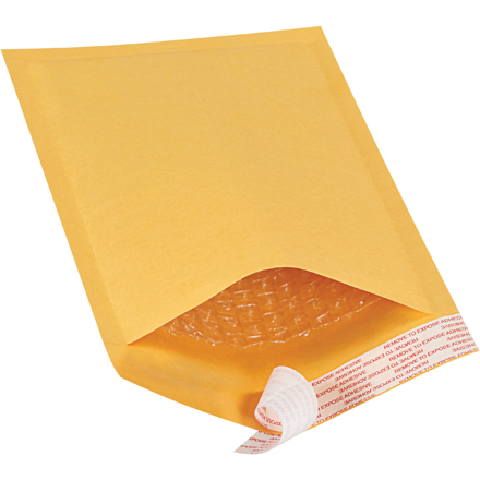 5 x 10" Kraft (Freight Saver Pack) #00 Self-Seal Bubble Mailers